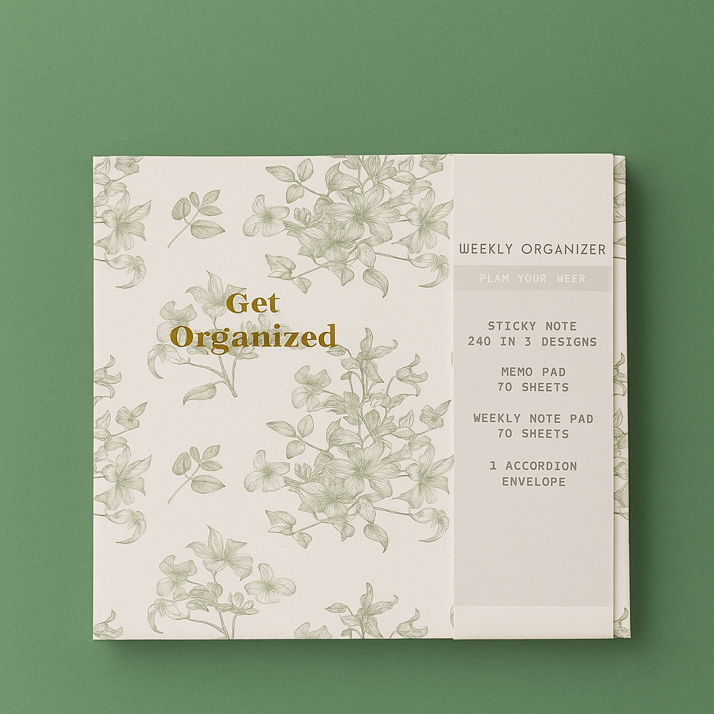 Get Organized Weekly Organizer