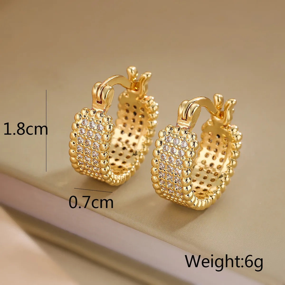 Strategic Circular Earring
