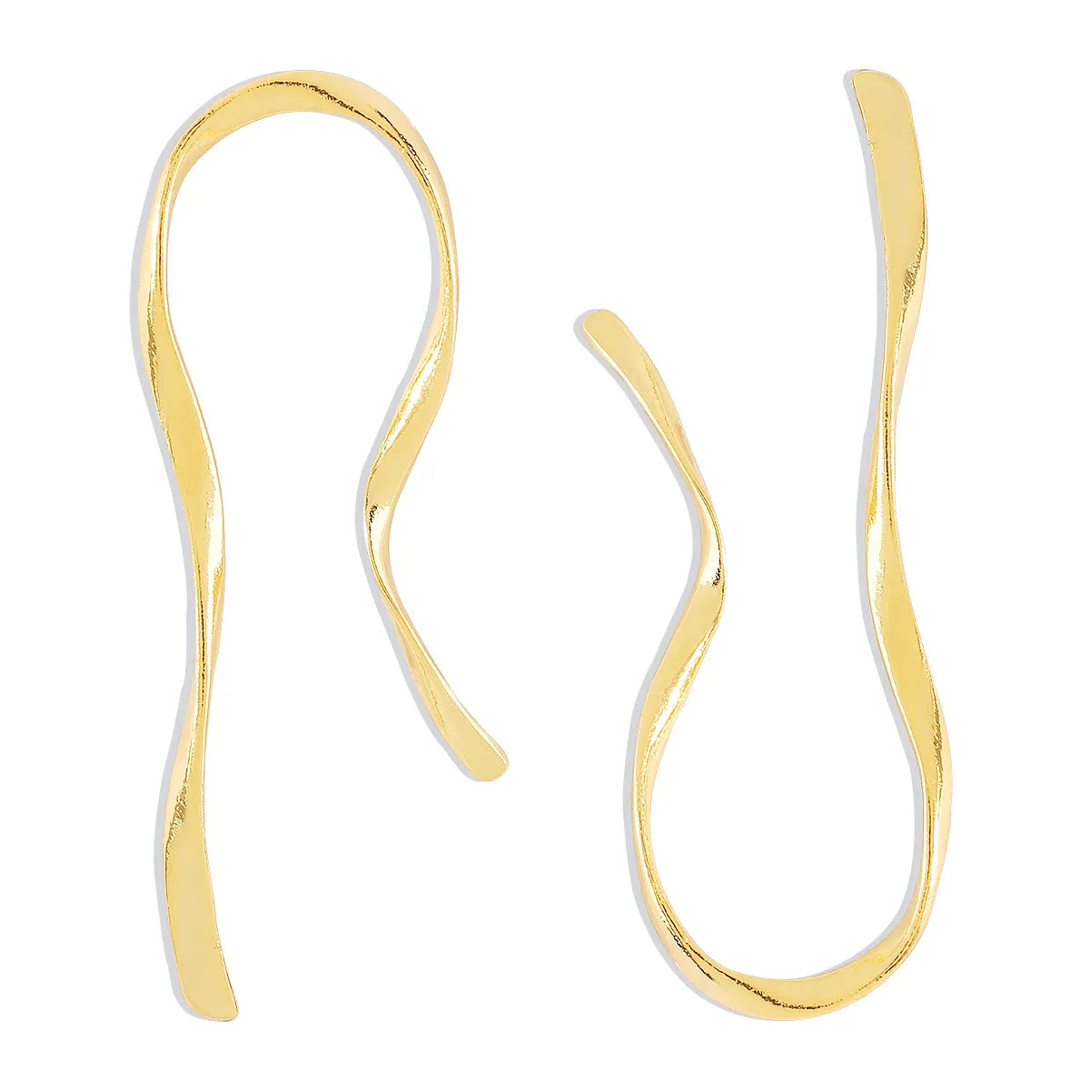 Exaggerated Simple Style Irregular Alloy Asymmetrical Irregular Earring
