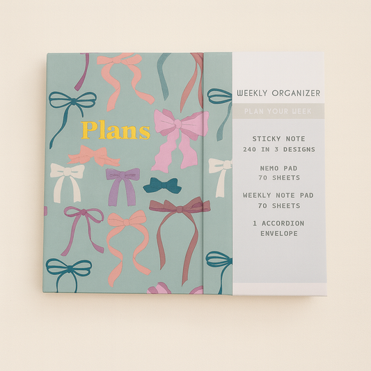 Plans Pretty Bow  Weekly Organizer
