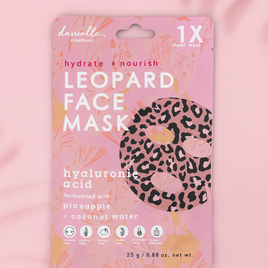 Hydrate and Nourish Leopard Face Mask