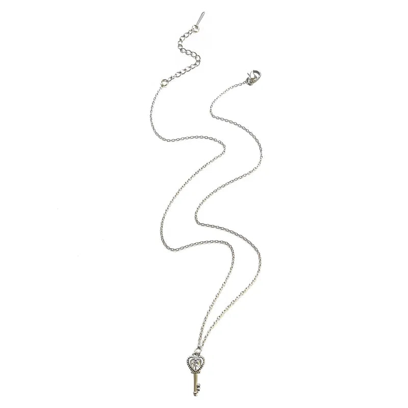 Heart Shape 18K Gold Plated 304 Stainless Steel Necklace