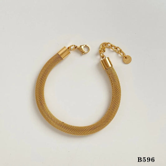 304 Stainless Steel 16K Gold Plated White Gold Plated Gold Plated Bracelets