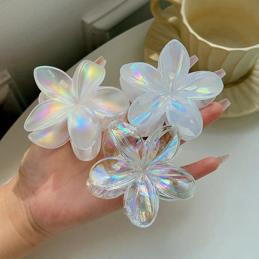 Jelly White Mermaid 3-color combination Hair Clip