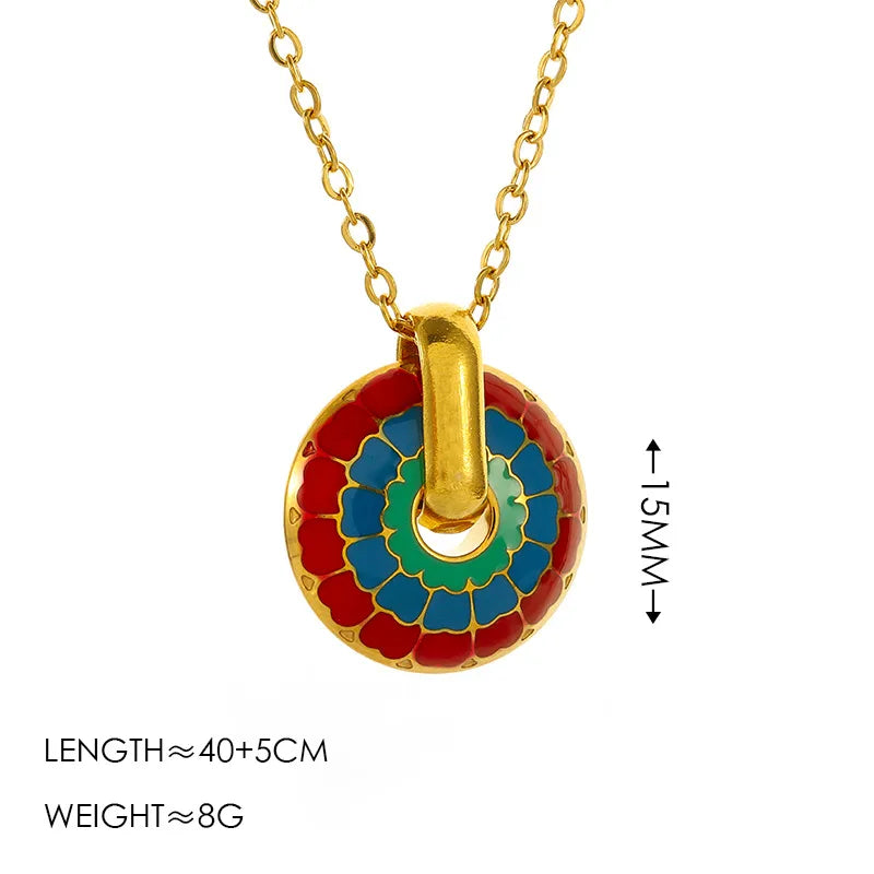 Elegant Glam Luxurious Geometric 304 Stainless Steel 18K Gold Plated Jewelry Set