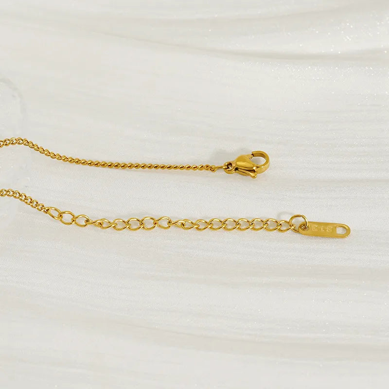 T Stick Pendant Ring Circle Ornament Suit Removable Gold Earrings Necklace