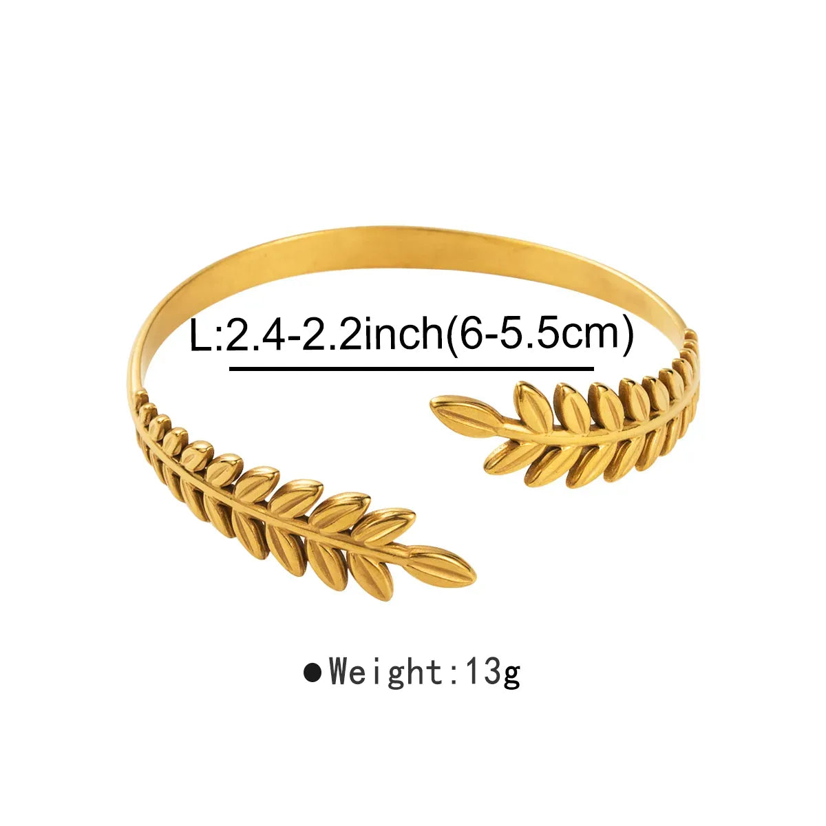 Style Leaves Heart Shape Argyle Stainless Steel Plating