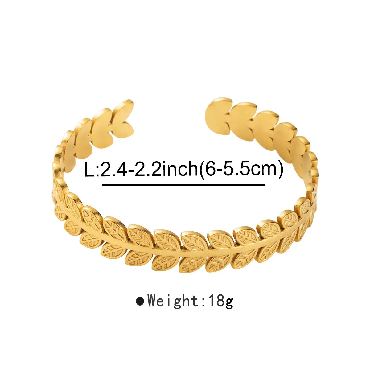 Style Leaves Heart Shape Argyle Stainless Steel Plating