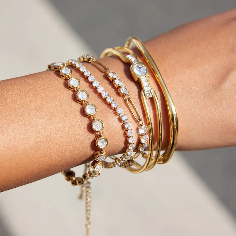 Natural Habitat 18K Gold Plated 304 Stainless Steel Bracelet