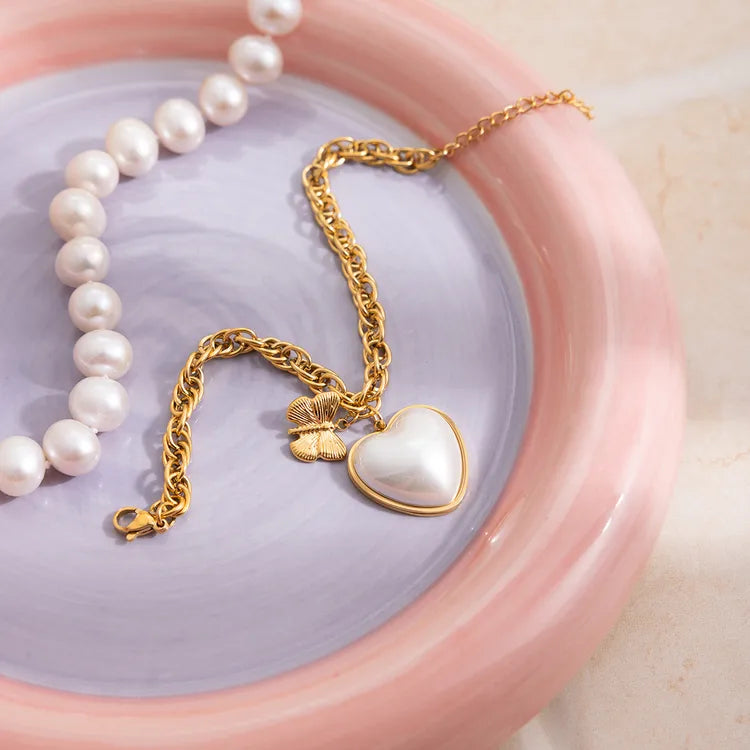 Just A Girl 18K Gold Plated 304 Stainless Steel Bracelet