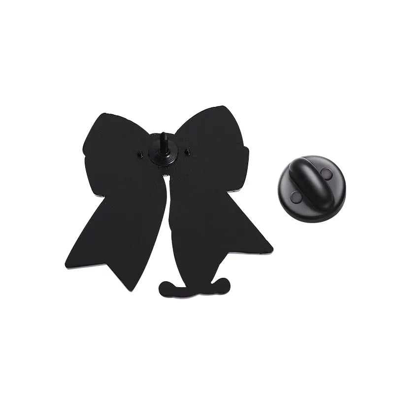 Bright Pink (ONLY) Doctor Nurse Stethoscope Pin Badge Pink Bow Tie Pin