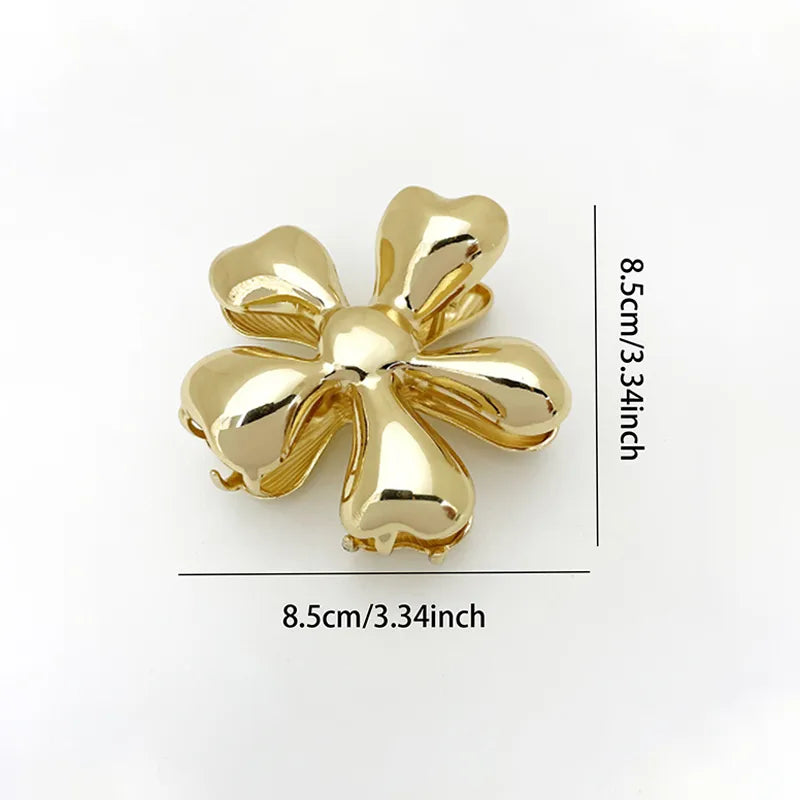 Exaggerated Plumeria Hair Claw