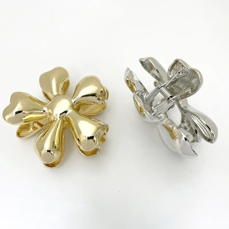 Exaggerated Plumeria Hair Claw