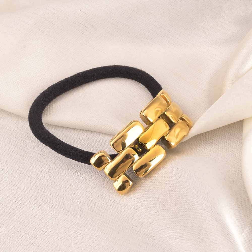 Pleated Three Dimensional Hair Tie
