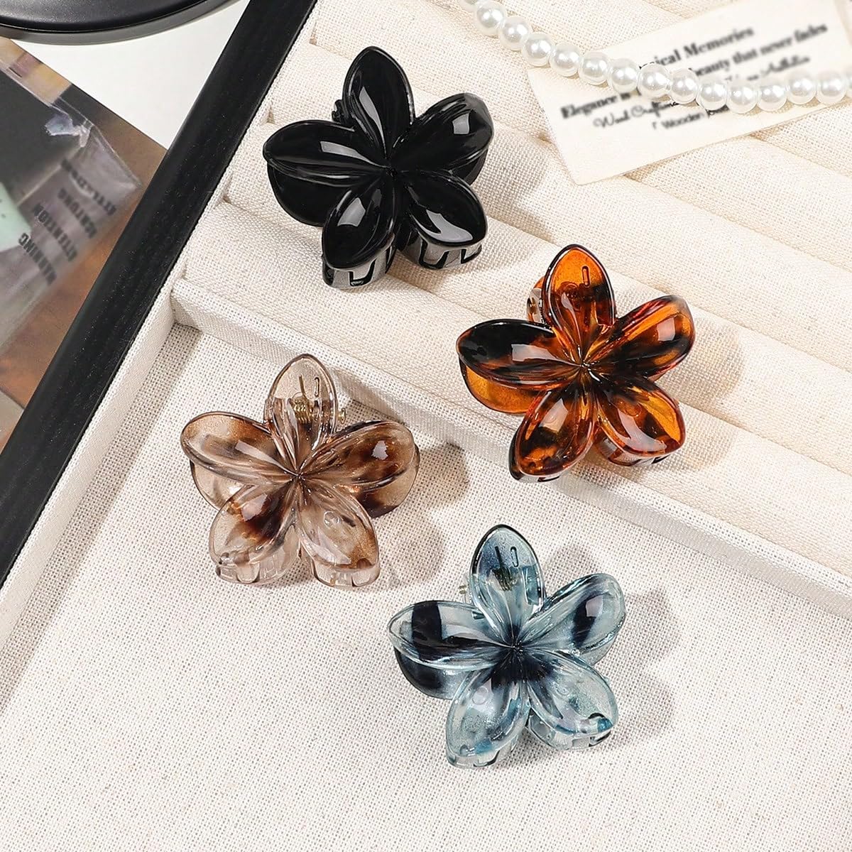 Elegant Back Of Head Flower Hair Clip Clamp Hair Accessories