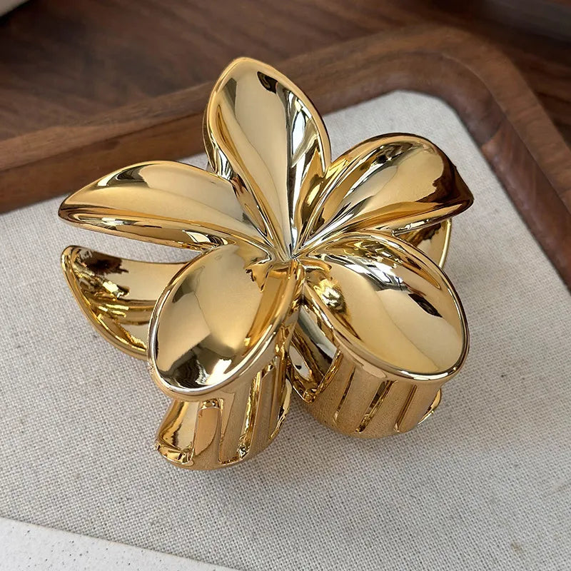 Elegant IG Plumeria Acrylic Hair Claws