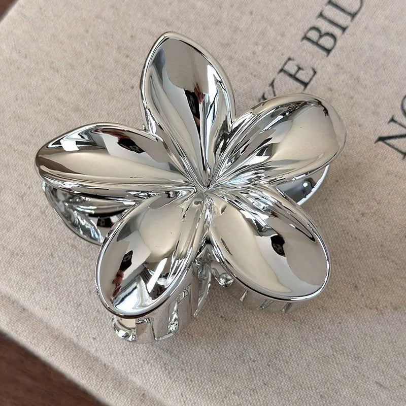 Elegant IG Plumeria Acrylic Hair Claws