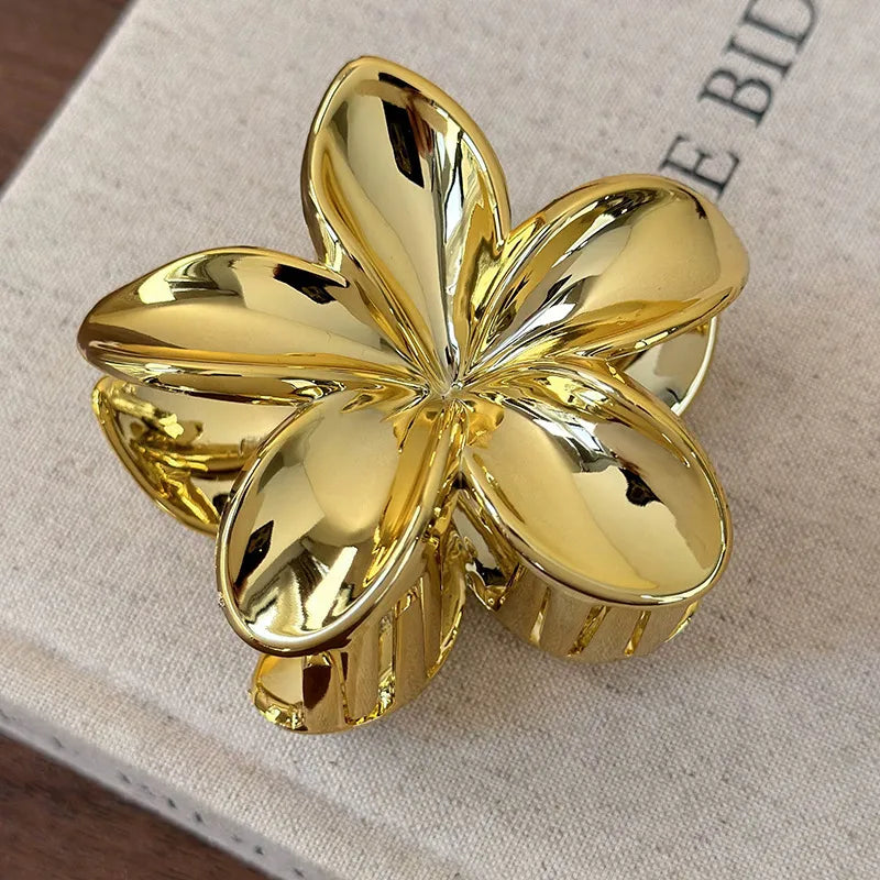 Elegant IG Plumeria Acrylic Hair Claws