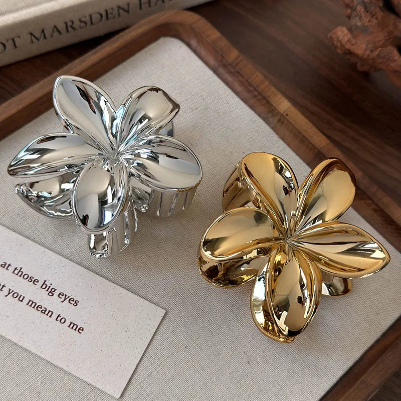 Elegant IG Plumeria Acrylic Hair Claws