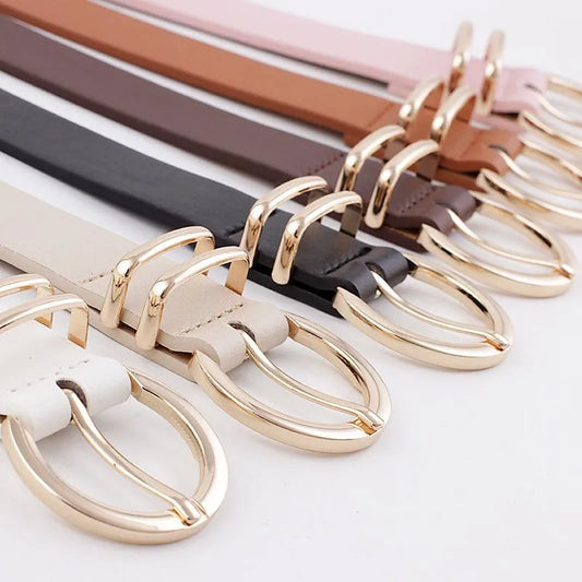 Decorative Jeans Belt Wild Fashion Pin Buckle Simple Pants Belt