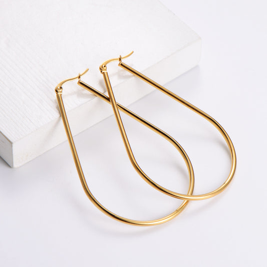 Drop It ! 18K Gold Plated 304 Stainless Steel Earring