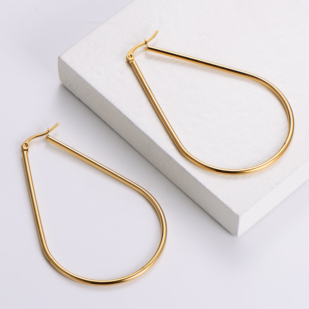 Drop It ! 18K Gold Plated 304 Stainless Steel Earring