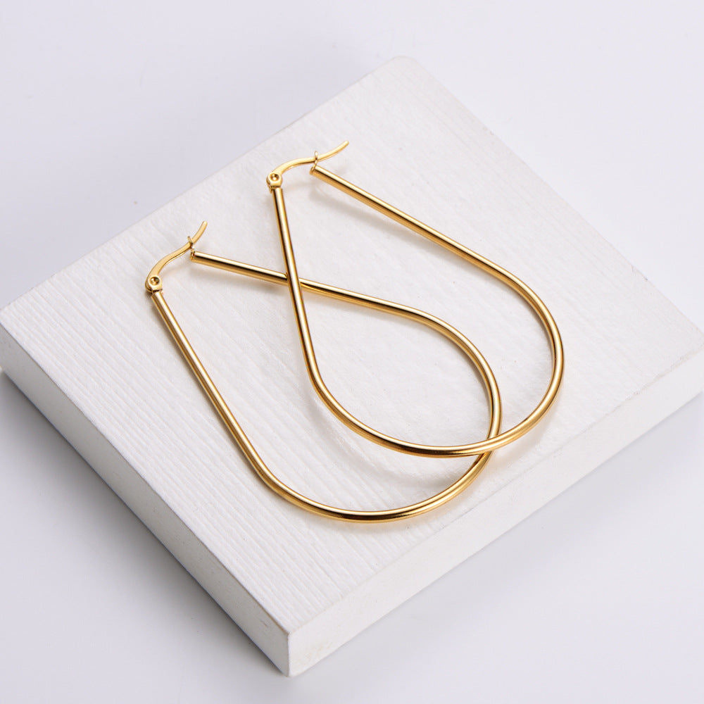 Drop It ! 18K Gold Plated 304 Stainless Steel Earring