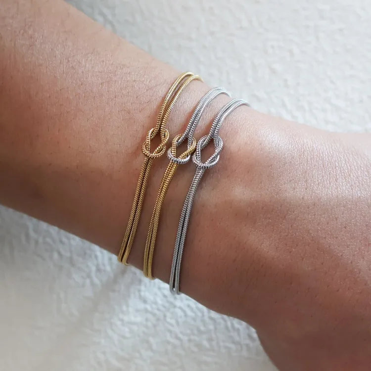 Vintage 18K Gold Plated 304 Stainless Steel 304 Stainless Steel Bracelet