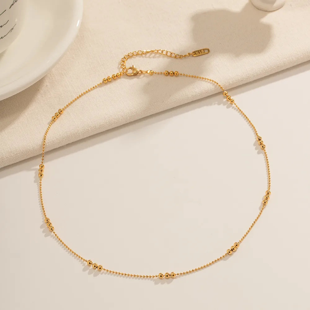 Great Group 18K Gold Plated 304 Stainless Steel Necklace