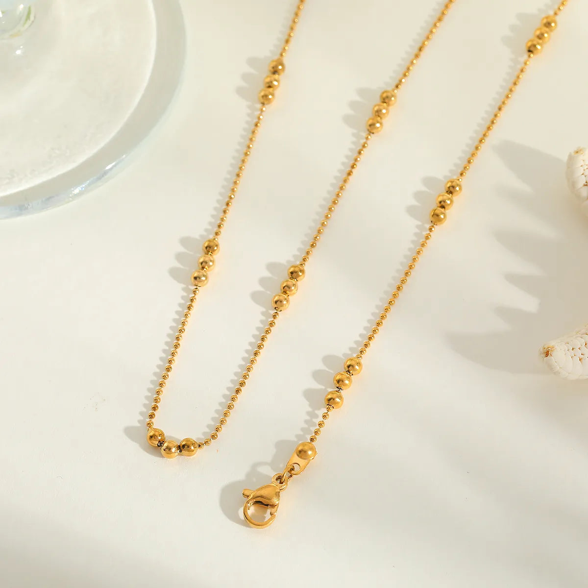 Great Group 18K Gold Plated 304 Stainless Steel Necklace