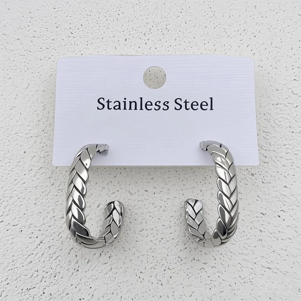 Simple Style Classic Style 304 Stainless Steel 18K Gold Plated Drop Earring