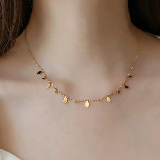 Unique Shape 18K Gold Plated 304 Stainless Steel Necklace