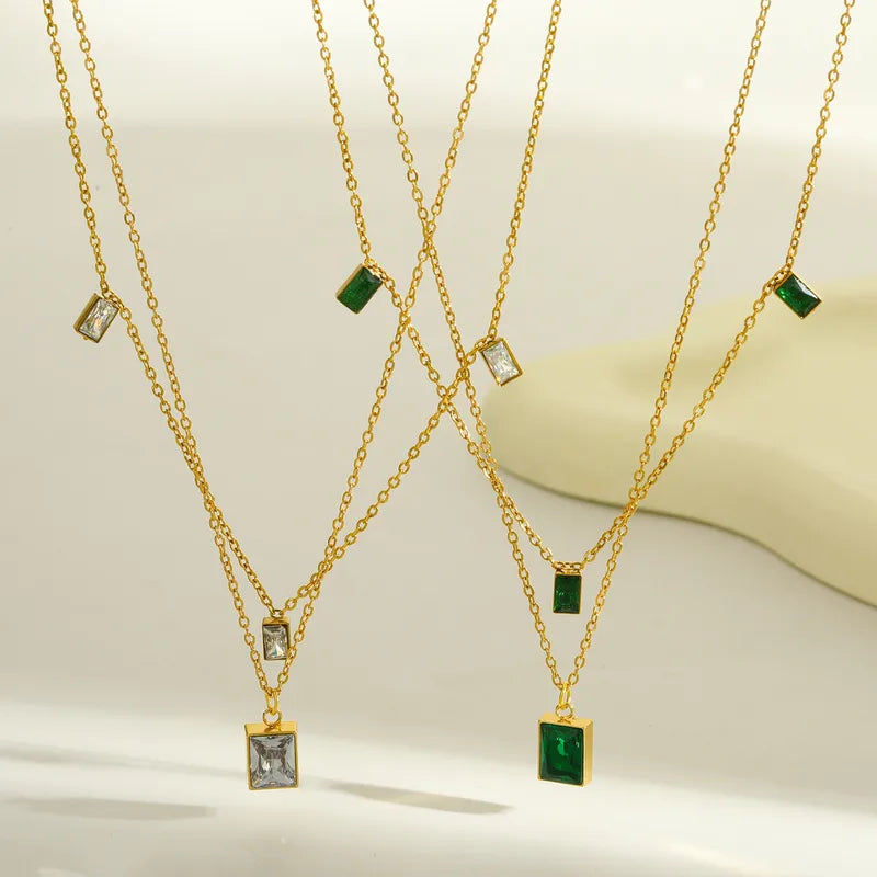 Show Me Layers 18K Gold Plated 304 Stainless Steel Necklace