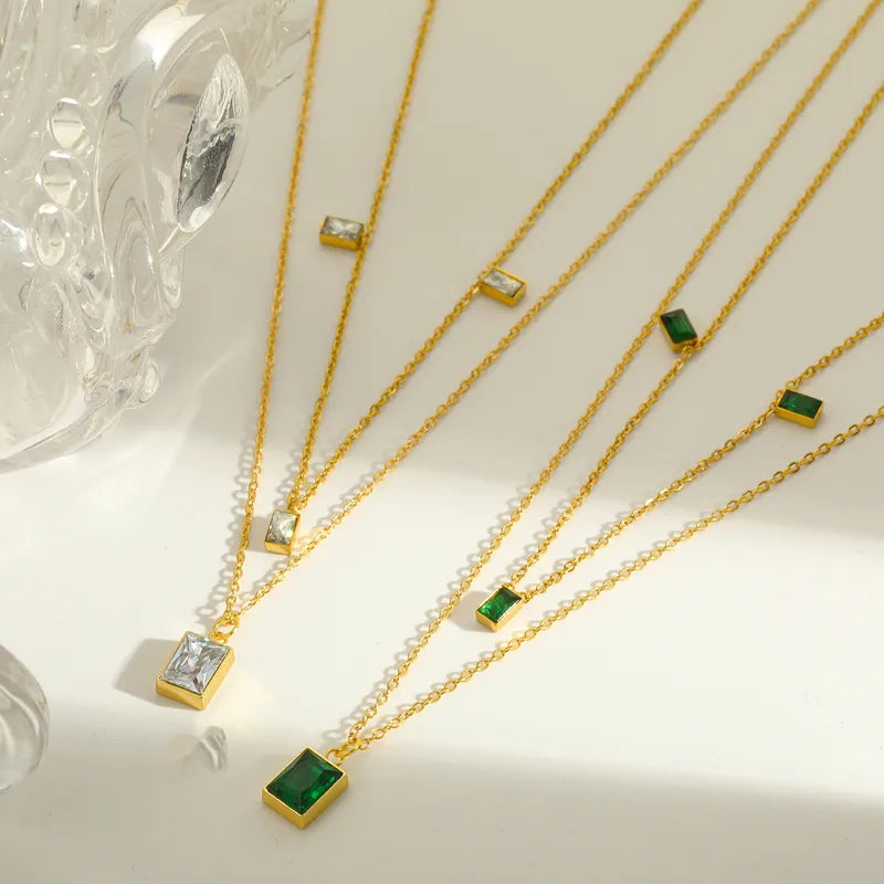 Show Me Layers 18K Gold Plated 304 Stainless Steel Necklace