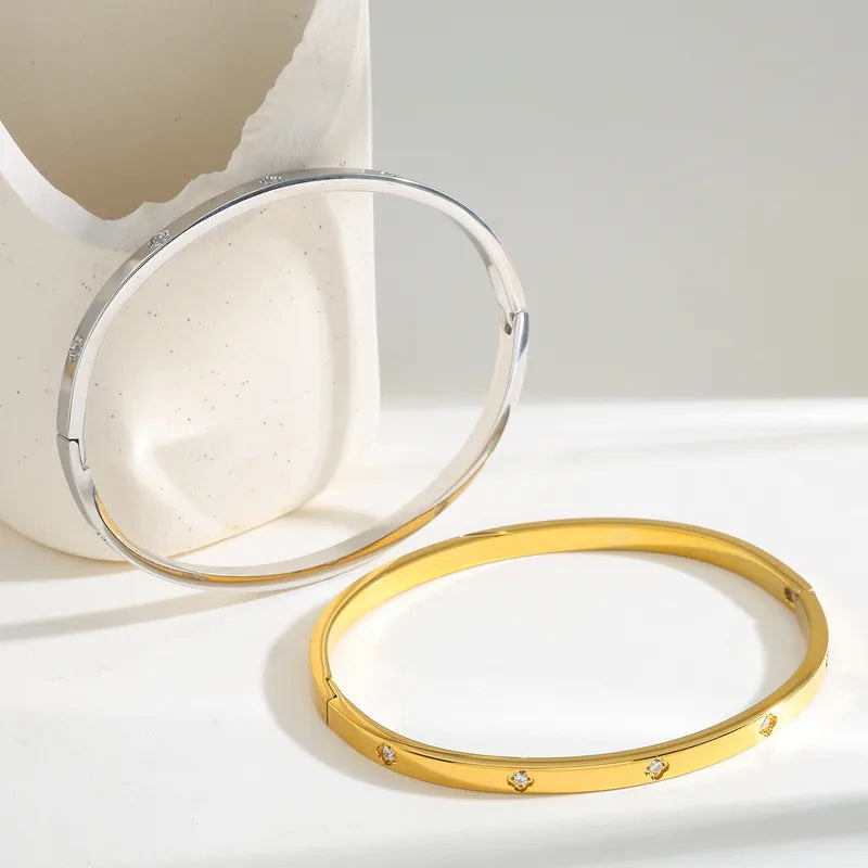 Pretty Elegant 18K Gold Plated 304 Stainless Steel Bracelet