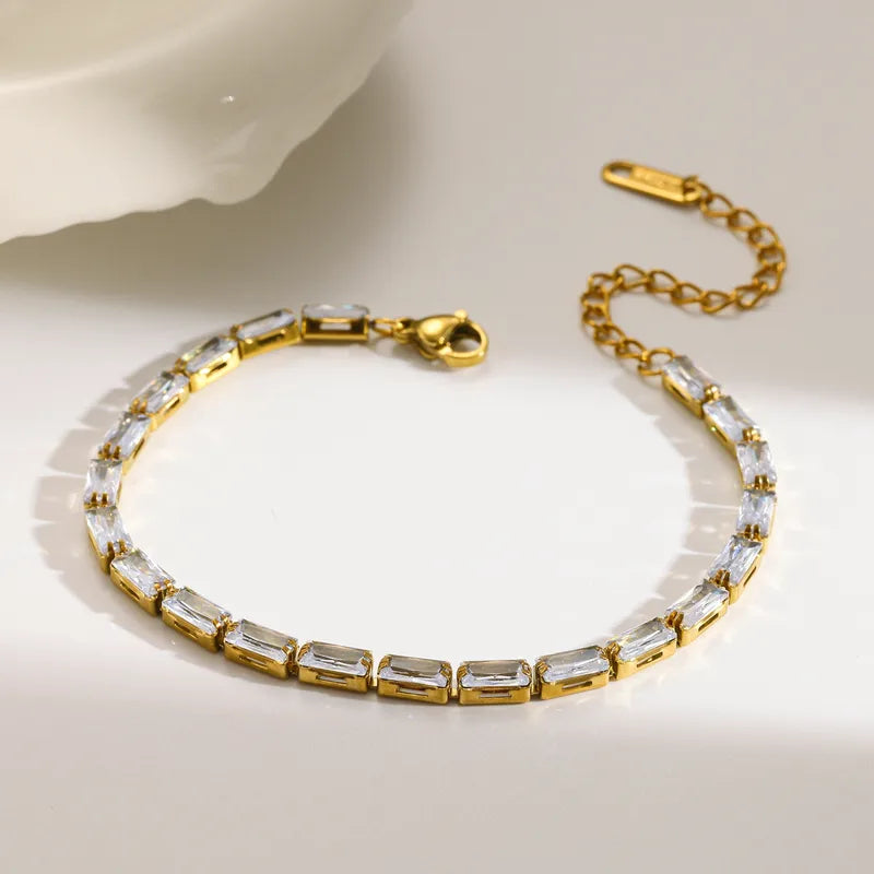 Pretty Chain 18K Gold Plated 304 Stainless Steel Bracelet