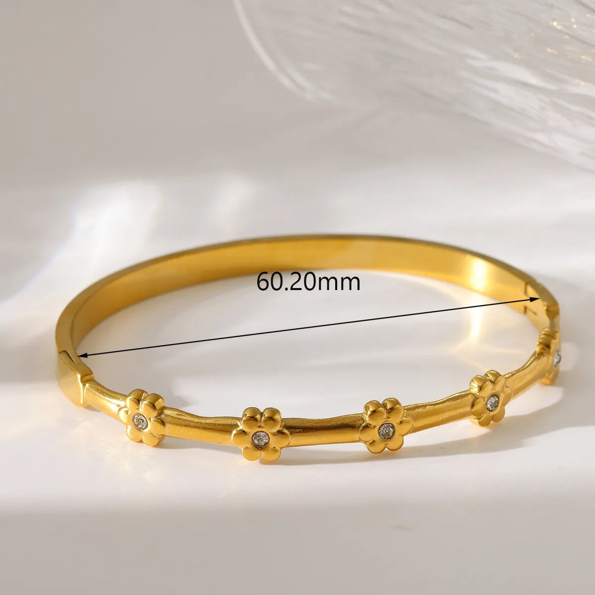Rumor Has It 18K Gold Plated 304 Stainless Steel Bracelet