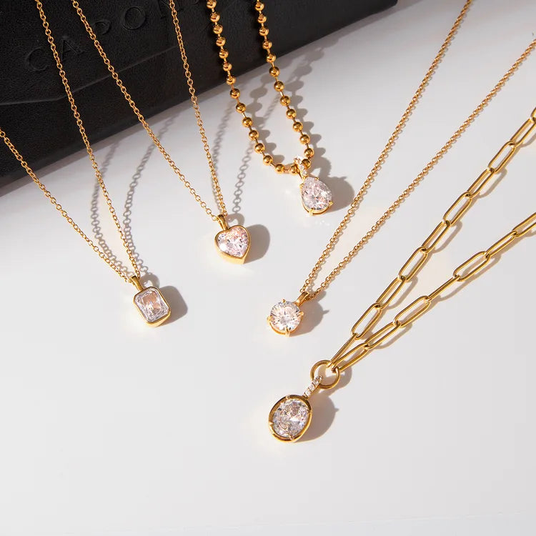 Significant Changes 18K 304 S Steel Gold Plated Necklace