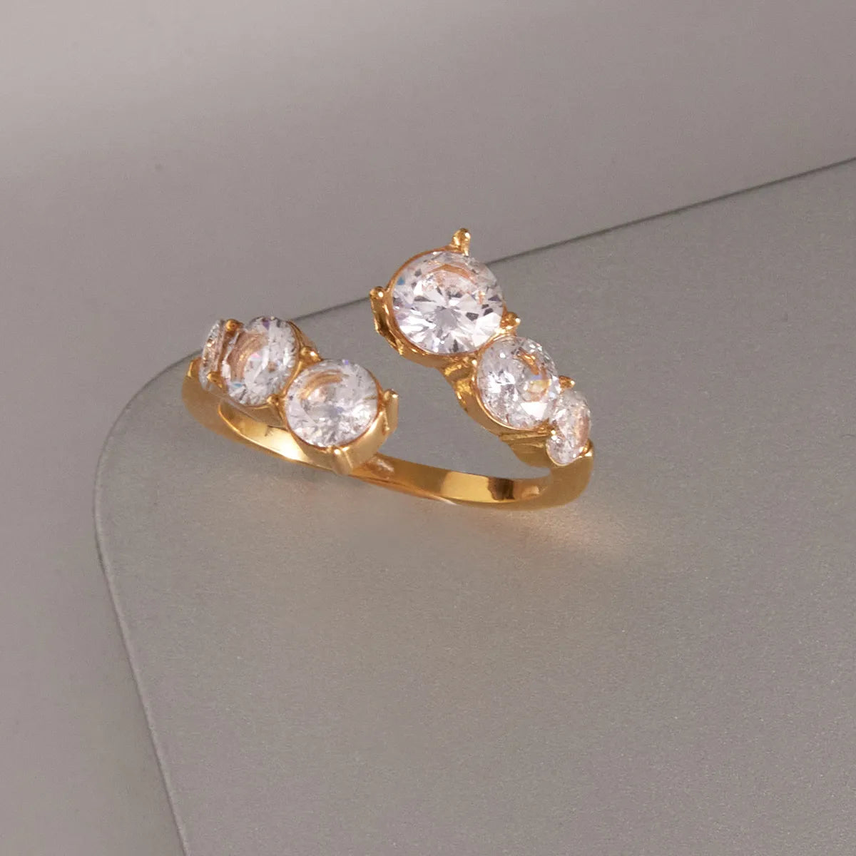 Classic 18K Gold Plated Stainless Steel Ring