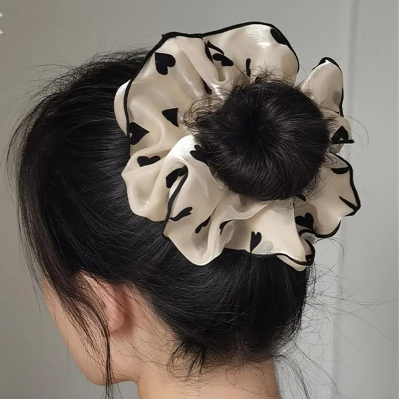 Elegant Polka Dots Nylon Hair Tie
